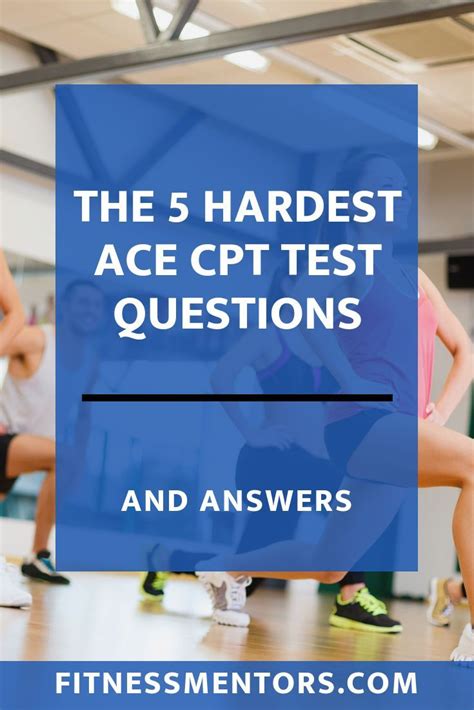 is the ace fitness test hard|ace certification exam.